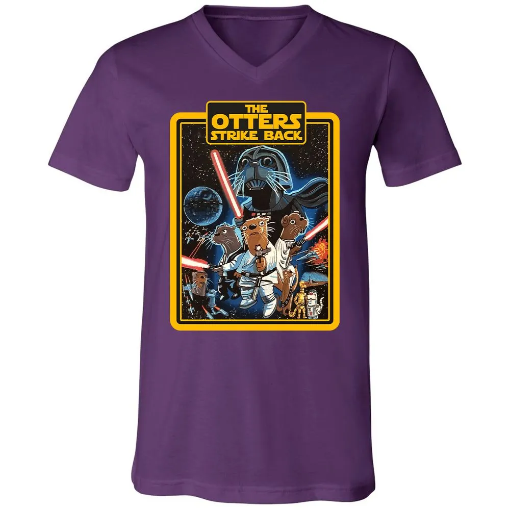 Unisex V-Neck T-Shirt - VFL939FE - Team Purple - 9