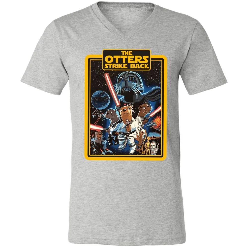 Unisex V-Neck T-Shirt - VFL939FE - Athletic Heather - 7