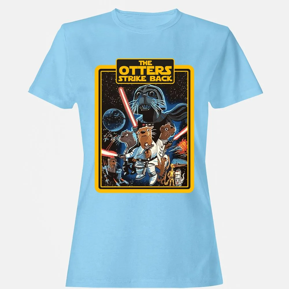 Women's T-Shirt - SMEL64J5 - Light Blue - 8