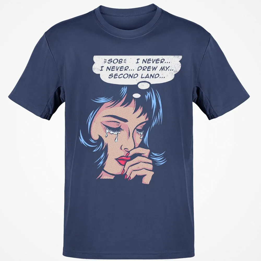Classic Unisex T-Shirt - Q3W77915 - Navy - 7