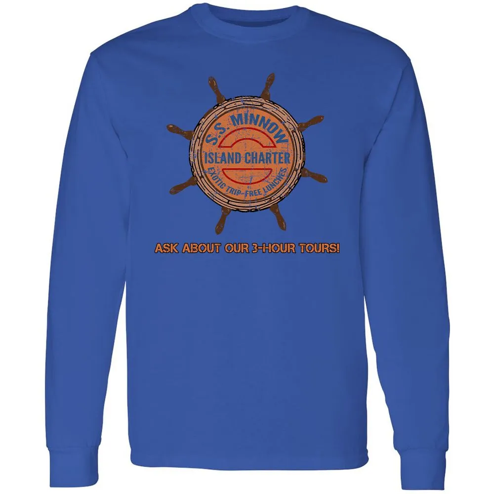 Long Sleeve T-Shirt - H4FGZHCR - Royal - 8