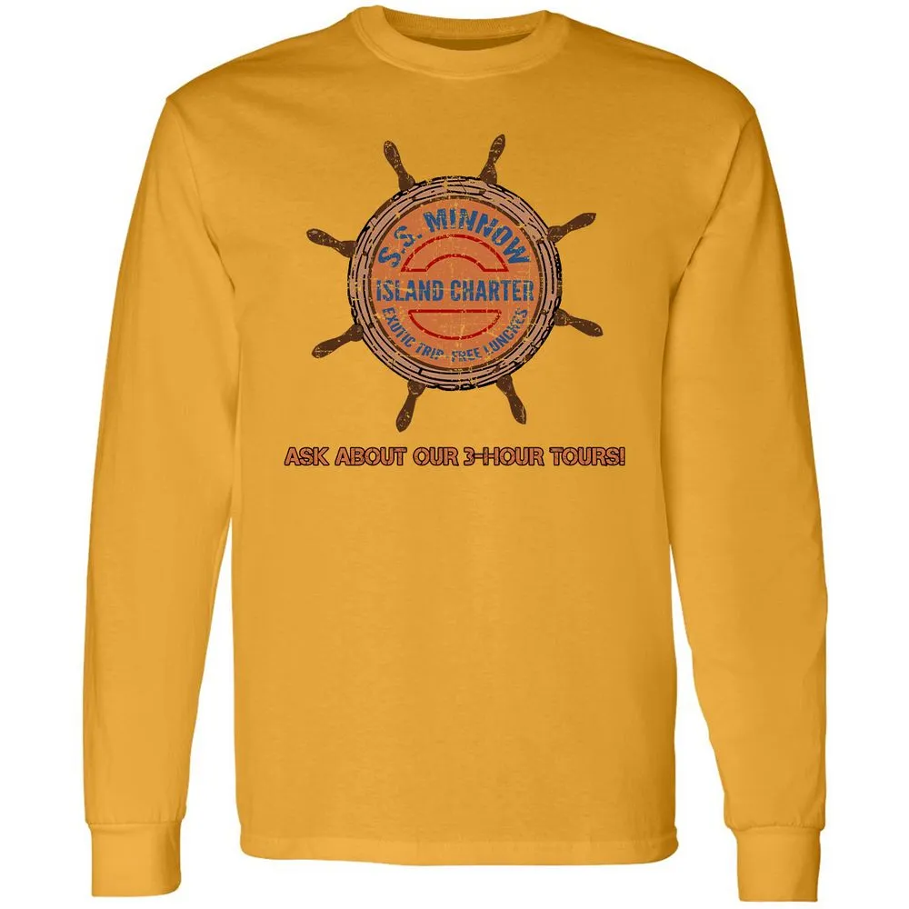 Long Sleeve T-Shirt - H4FGZHCR - Gold - 9
