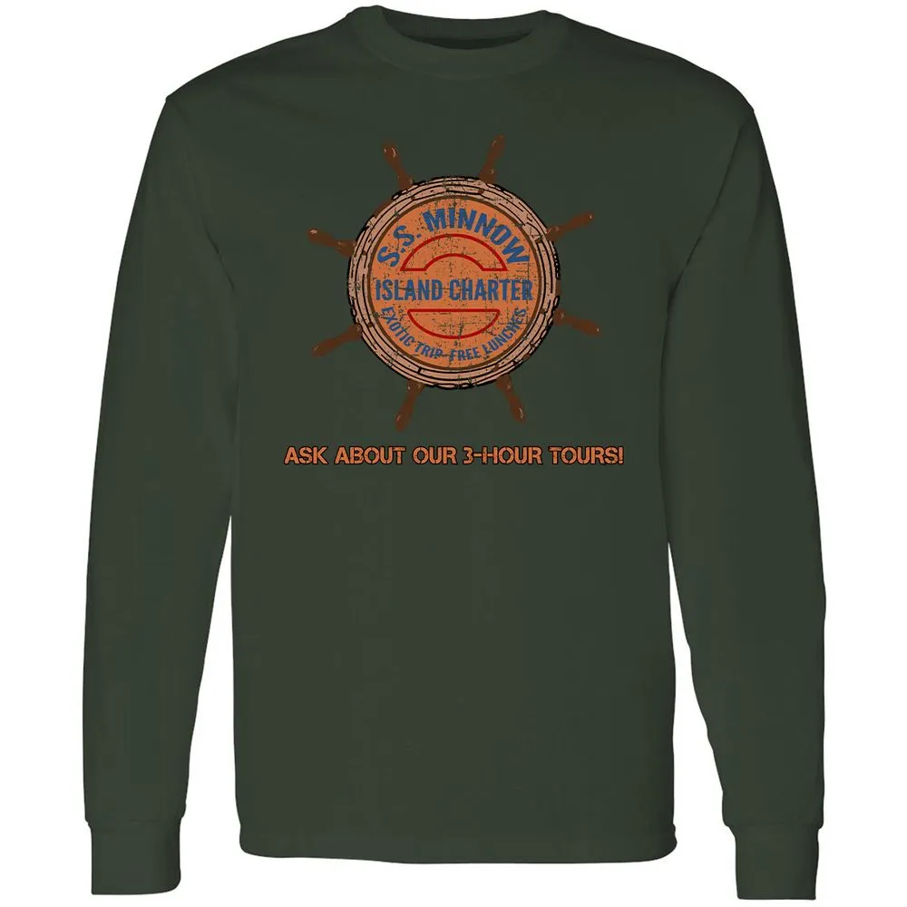 Long Sleeve T-Shirt - H4FGZHCR - Forest Green - 4