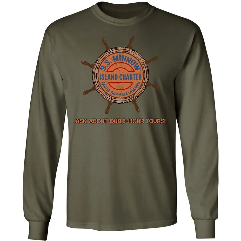 Long Sleeve T-Shirt - H4FGZHCR - Military Green - 16