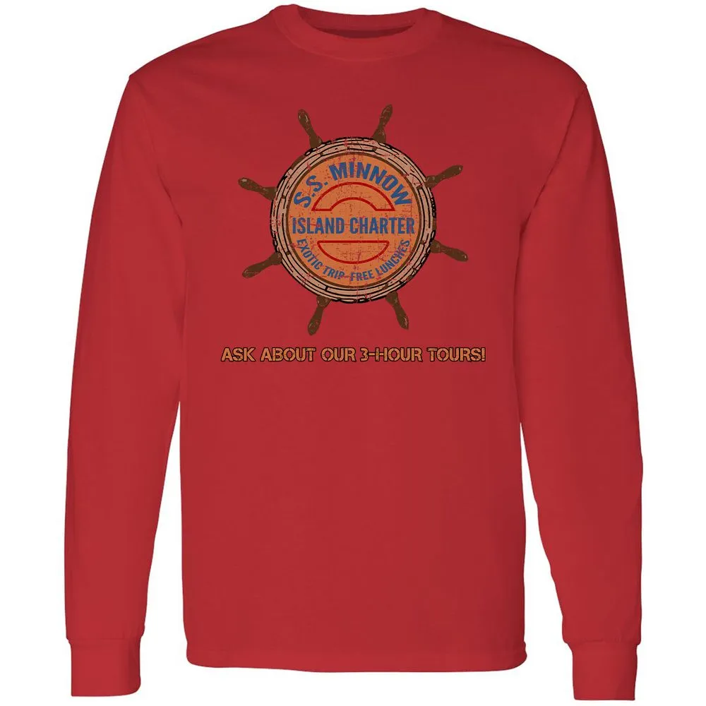 Long Sleeve T-Shirt - H4FGZHCR - Red - 14