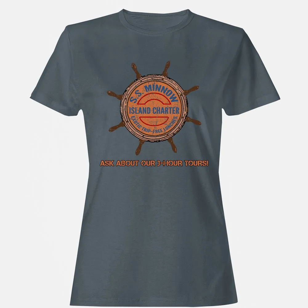 Women's T-Shirt - ZAHDH8EL - Charcoal - 3