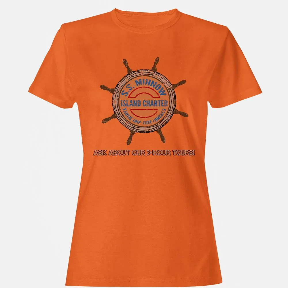 Women's T-Shirt - ZAHDH8EL - Orange - 11