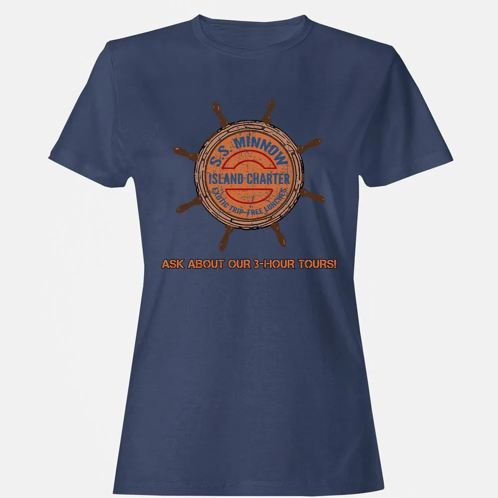 Women's T-Shirt - ZAHDH8EL - Navy - 10