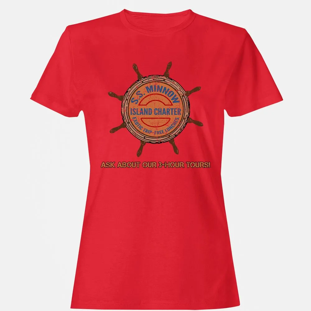 Women's T-Shirt - ZAHDH8EL - Red - 13