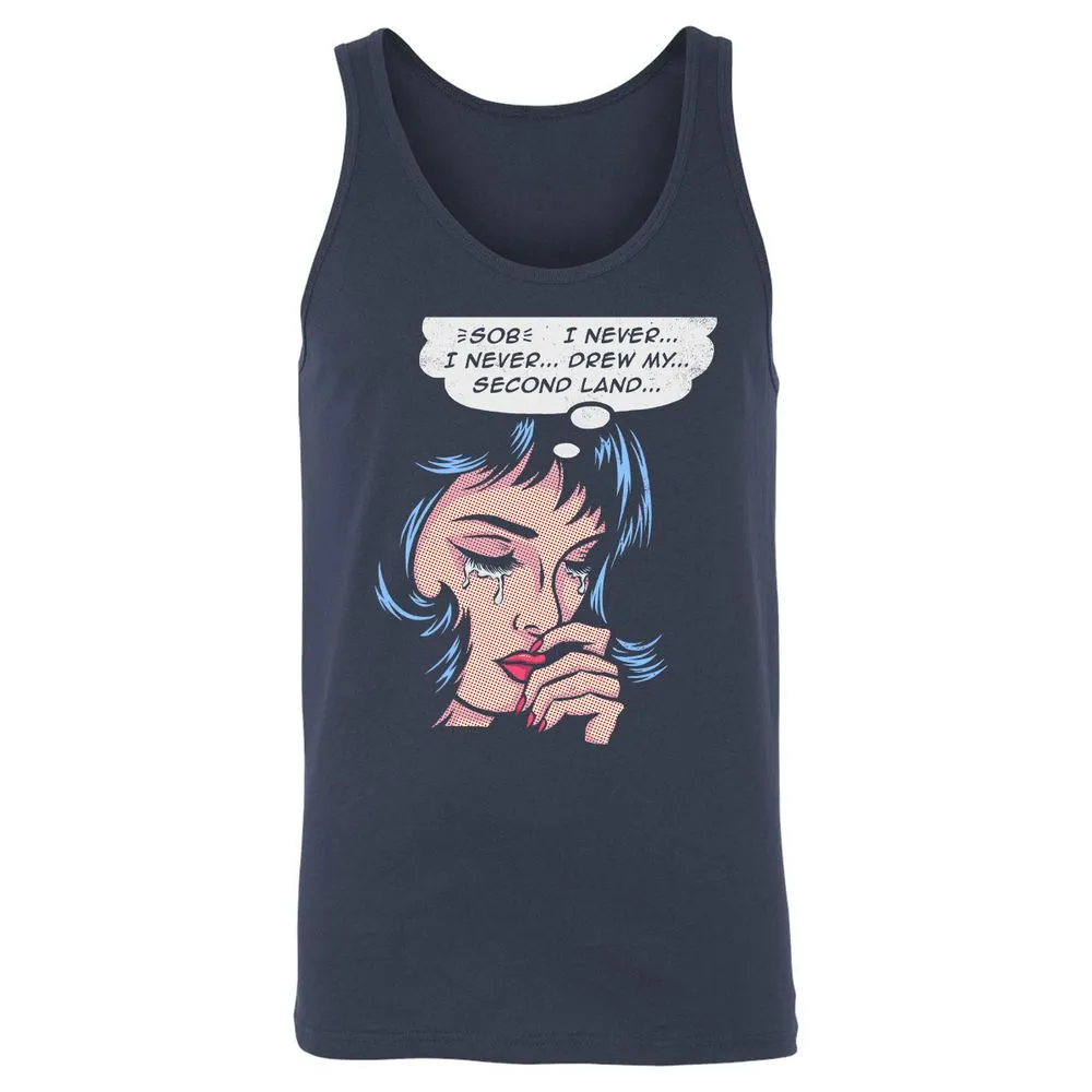 Unisex Jersey Tank - 5UBAQEZR - Navy - 2