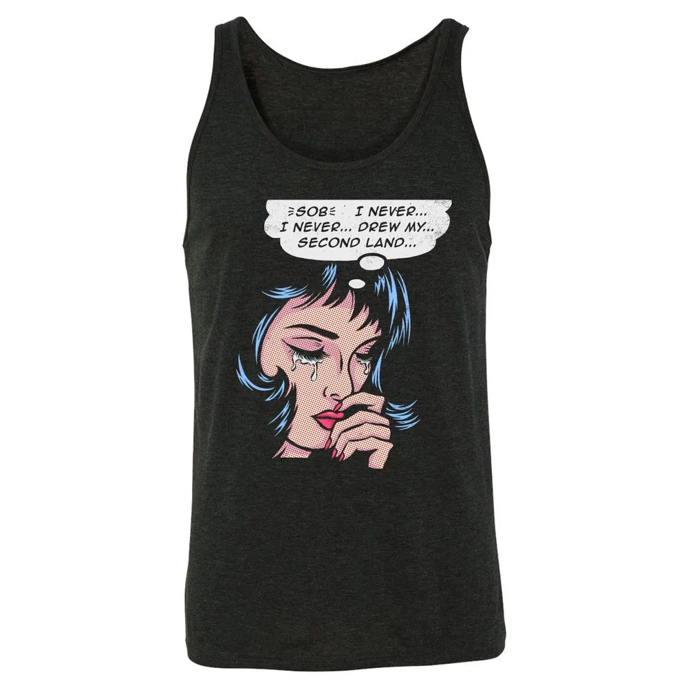 Unisex Jersey Tank - 5UBAQEZR - Charcoal Black Triblend - 5