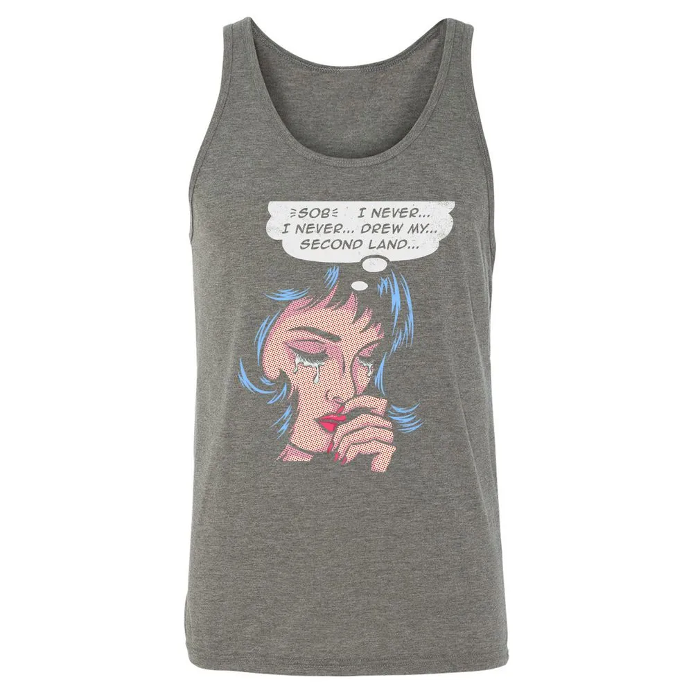 Unisex Jersey Tank - 5UBAQEZR - Grey Triblend - 8