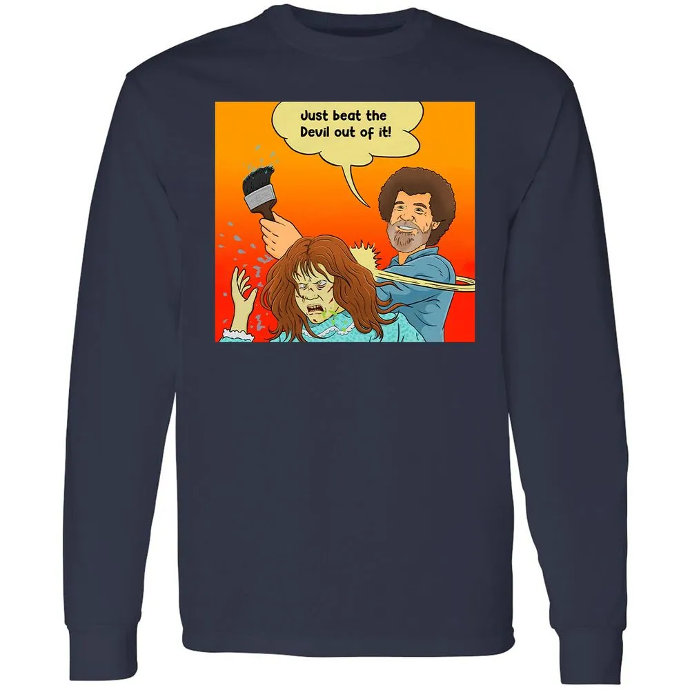 Long Sleeve T-Shirt - 5CULHKVD - Navy - 2