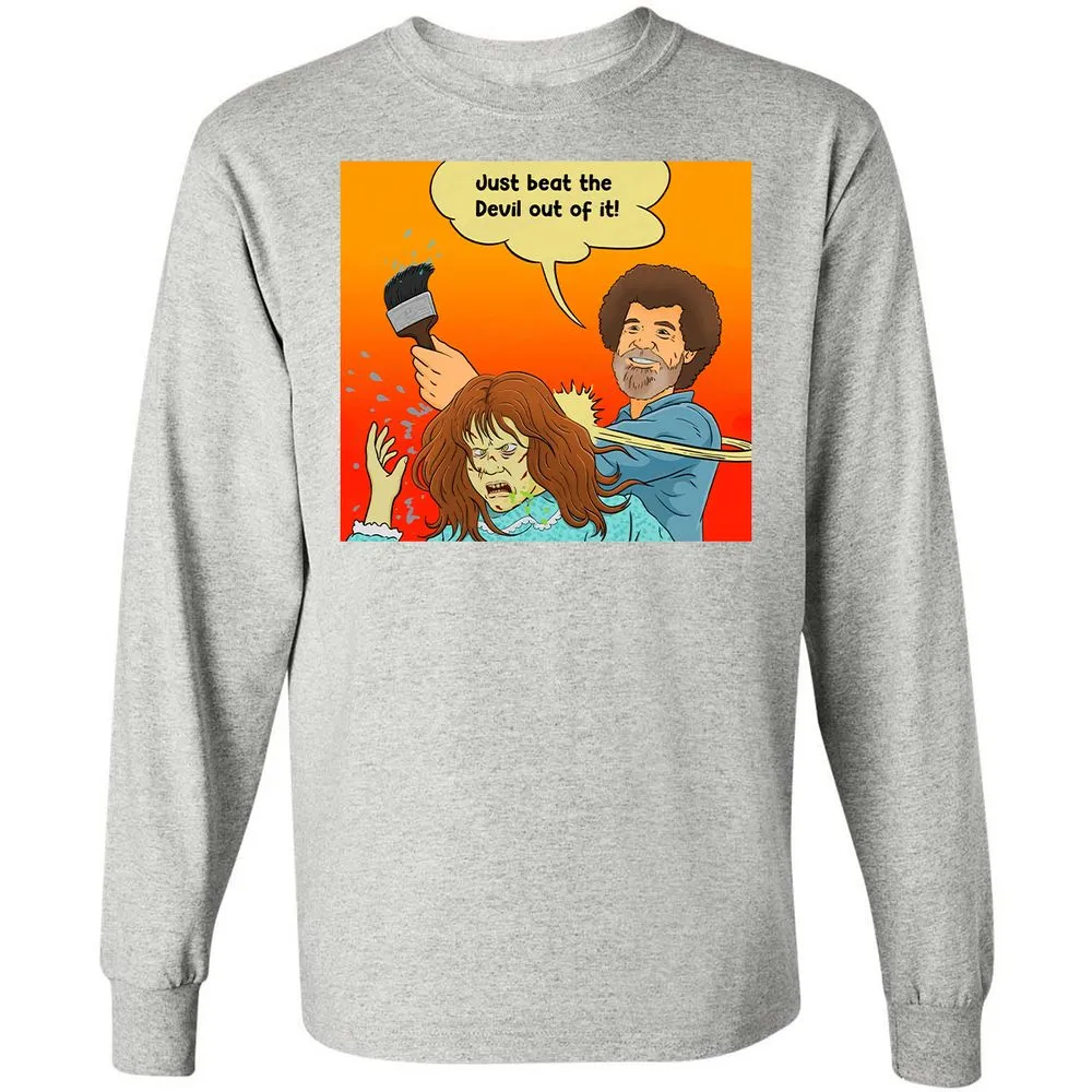 Long Sleeve T-Shirt - 5CULHKVD - Ash - 7