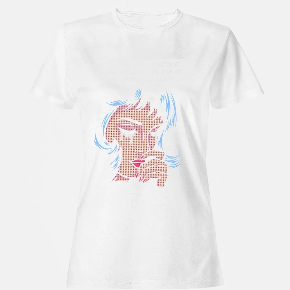 Women's T-Shirt - ZZ5J7JJE - White - 16