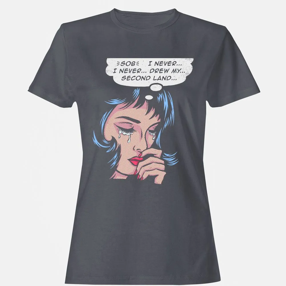 Women's T-Shirt - ZZ5J7JJE - Dark Heather - 5