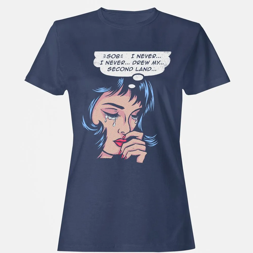 Women's T-Shirt - ZZ5J7JJE - Navy - 10