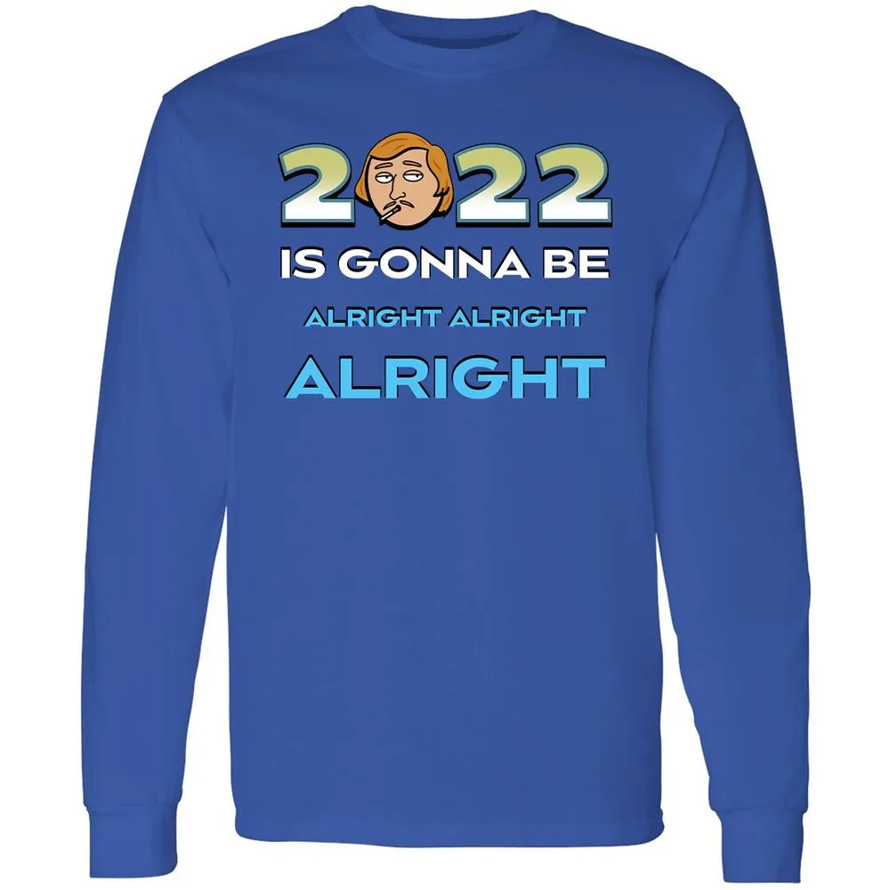 Long Sleeve T-Shirt - 21F9MZ7G - Royal - 8
