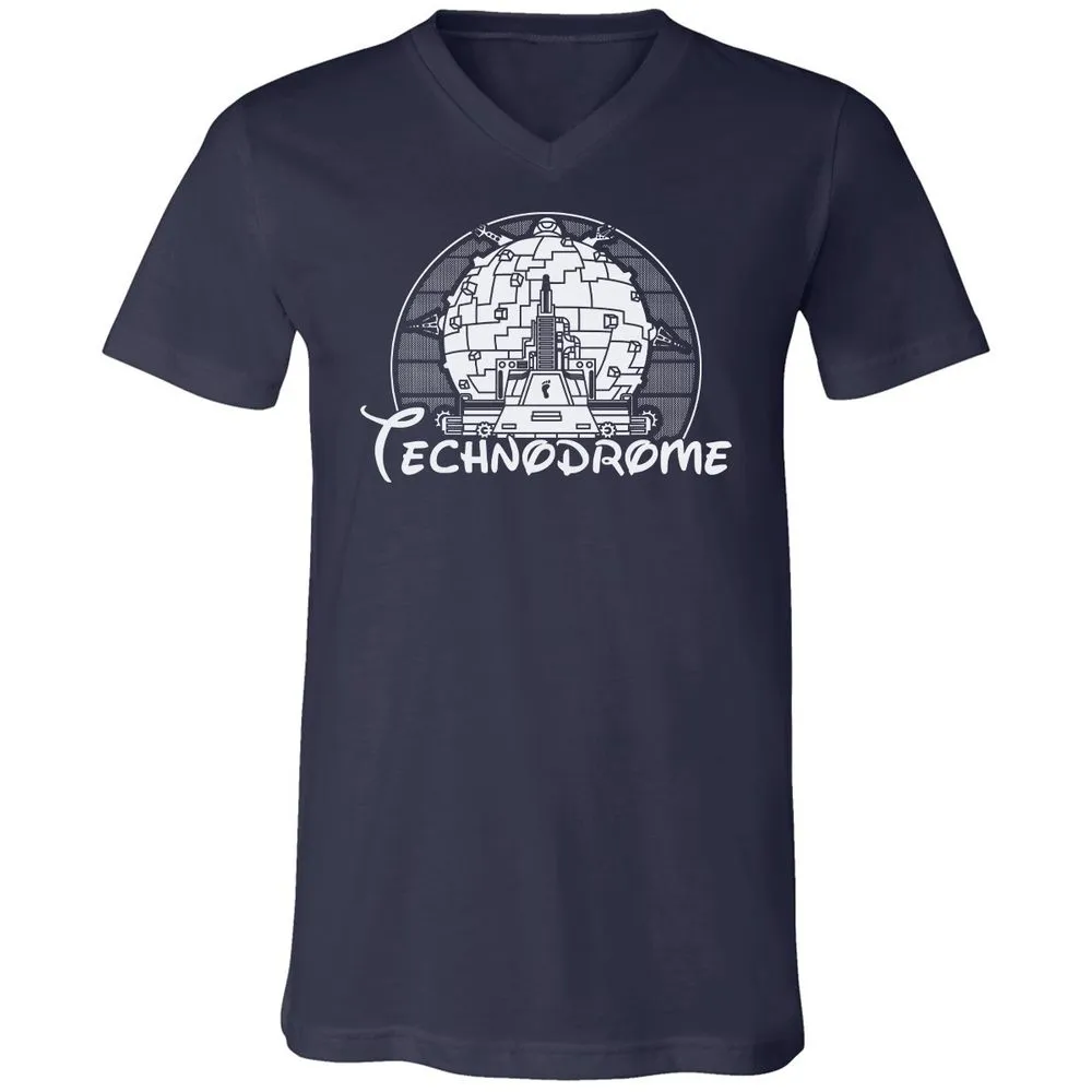 Unisex V-Neck T-Shirt - YPTNS416 - Navy - 2