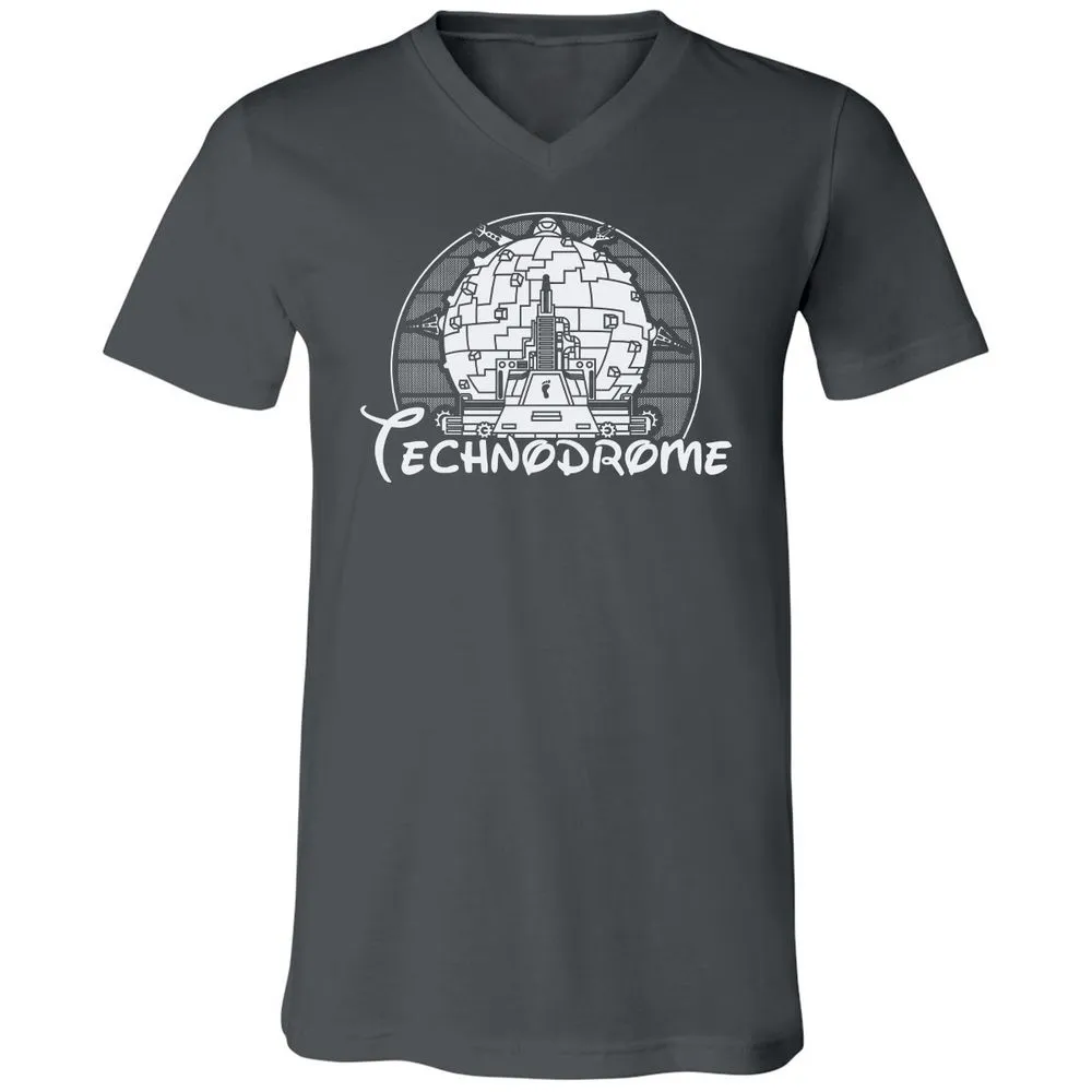 Unisex V-Neck T-Shirt - YPTNS416 - Asphalt - 12