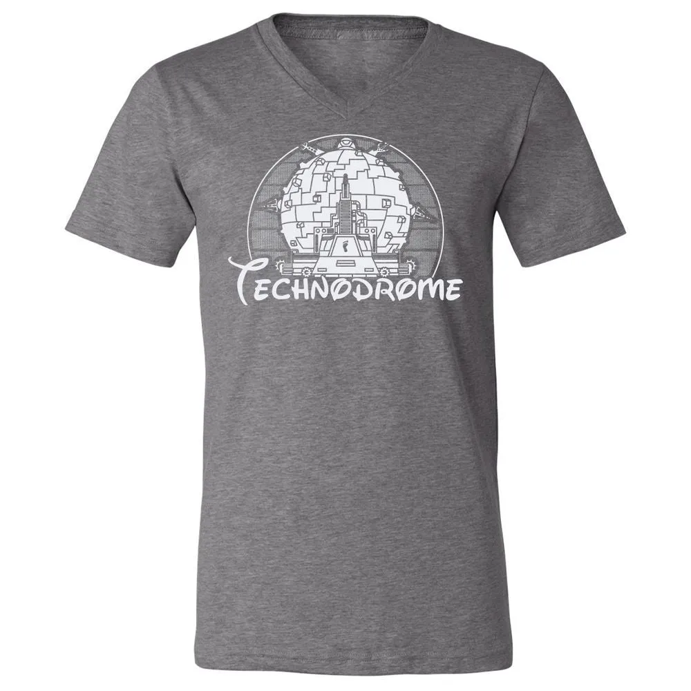Unisex V-Neck T-Shirt - YPTNS416 - Deep Heather - 13