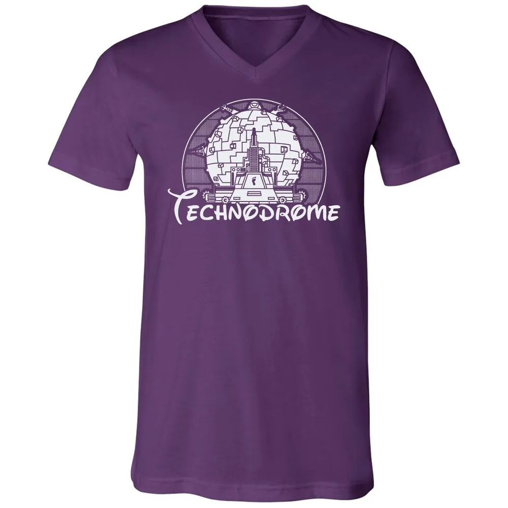 Unisex V-Neck T-Shirt - YPTNS416 - Team Purple - 9