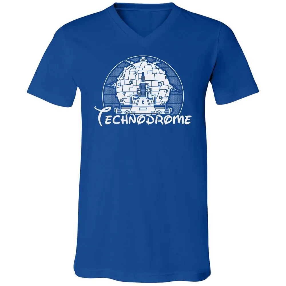 Unisex V-Neck T-Shirt - YPTNS416 - True Royal - 4