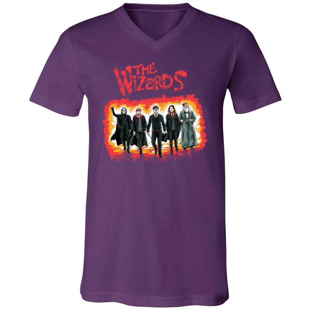 Unisex V-Neck T-Shirt - UUWE1FSK - Team Purple - 9