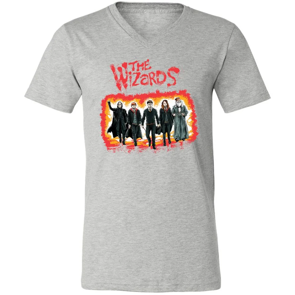 Unisex V-Neck T-Shirt - UUWE1FSK - Athletic Heather - 7