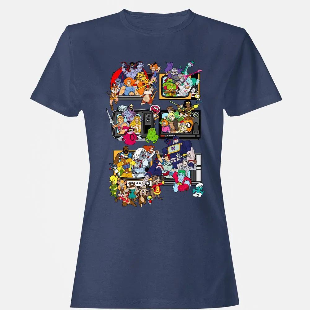 Women's T-Shirt - 1337REM3 - Navy - 10