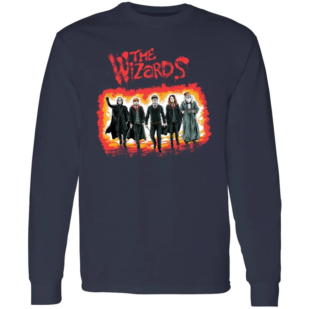 Long Sleeve T-Shirt - DA3ZT85M - Navy - 2