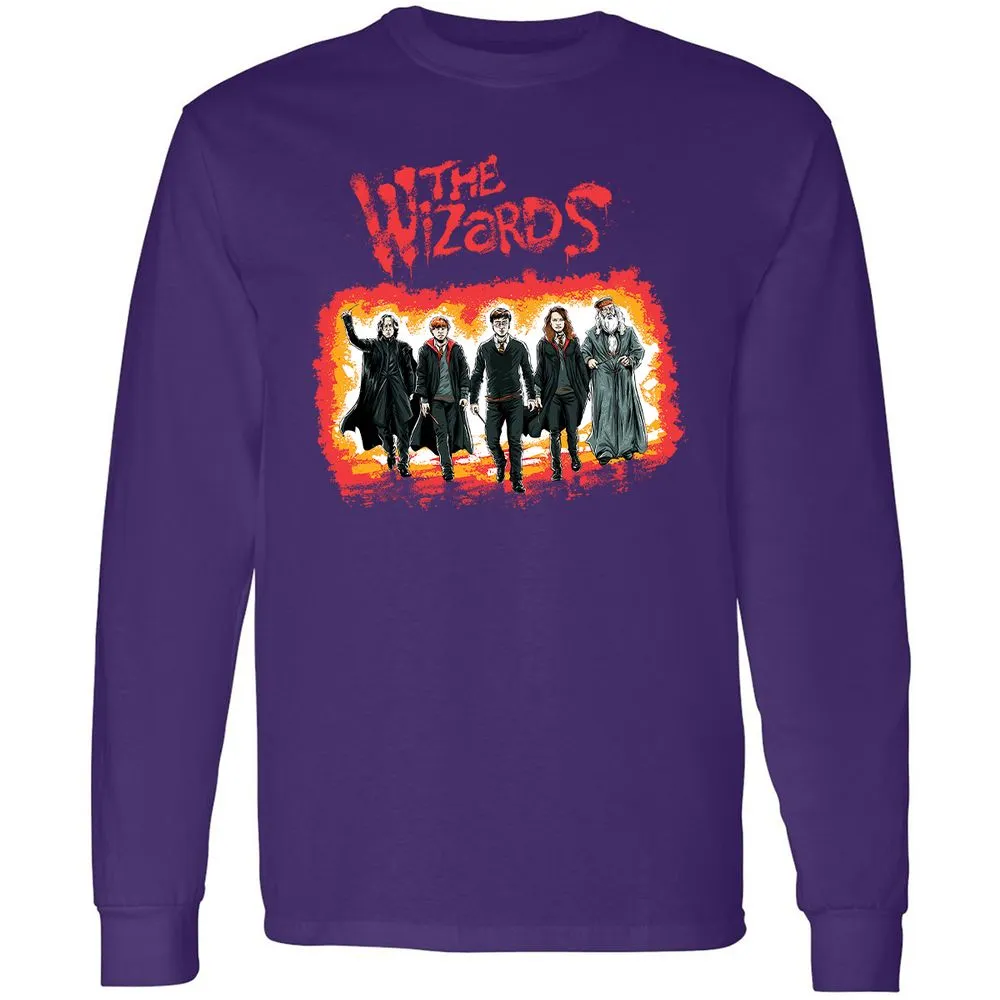 Long Sleeve T-Shirt - DA3ZT85M - Purple - 13
