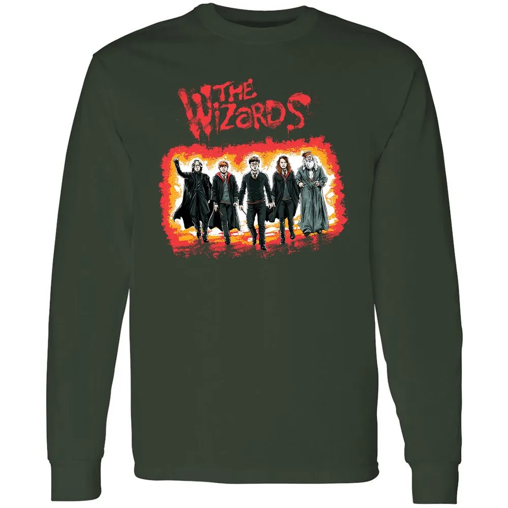 Long Sleeve T-Shirt - DA3ZT85M - Forest Green - 4