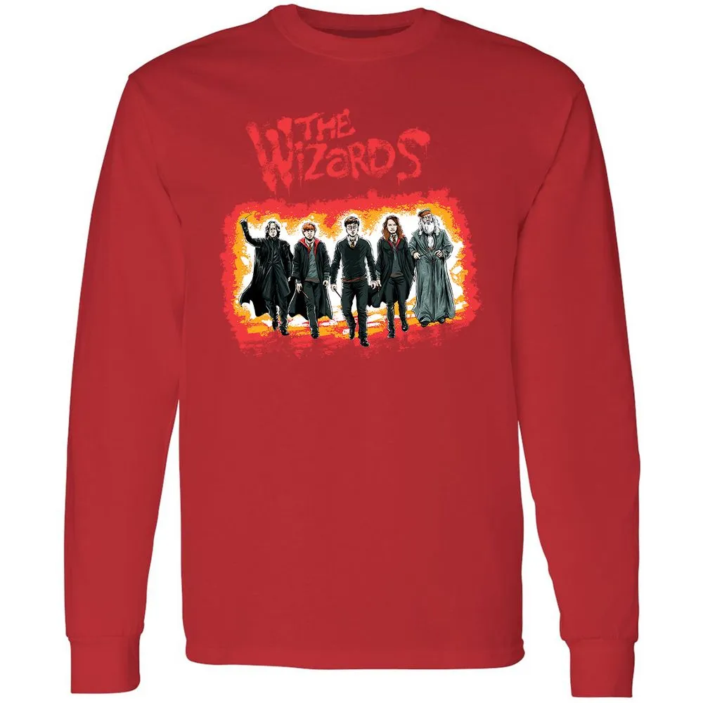 Long Sleeve T-Shirt - DA3ZT85M - Red - 14
