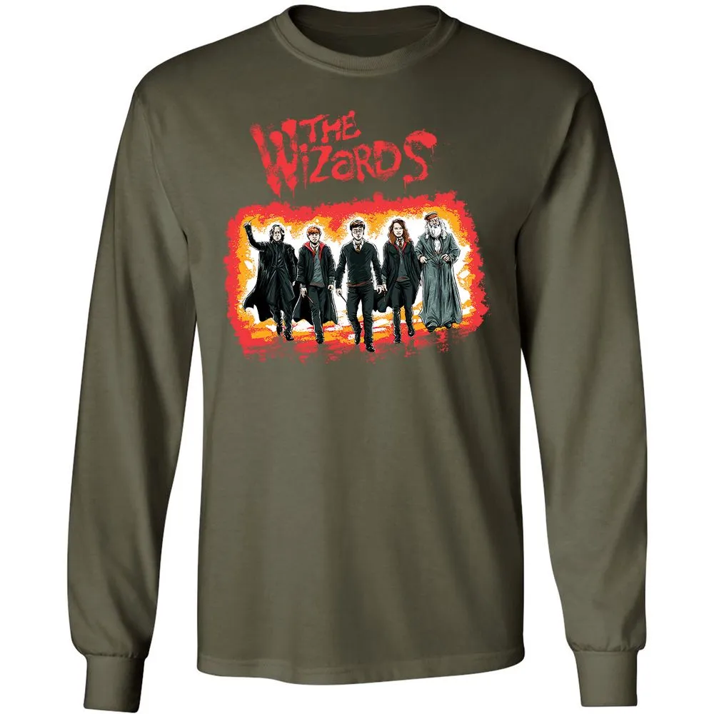 Long Sleeve T-Shirt - DA3ZT85M - Military Green - 16