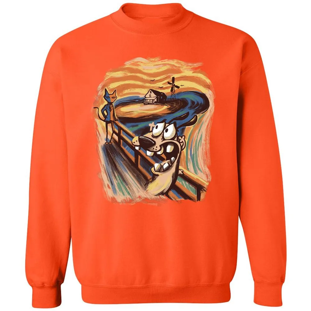 Classic Unisex Sweatshirt - AGDJWHSE - Orange - 10