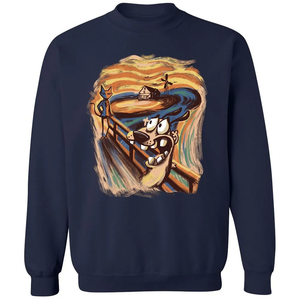 Classic Unisex Sweatshirt - AGDJWHSE - Navy - 2