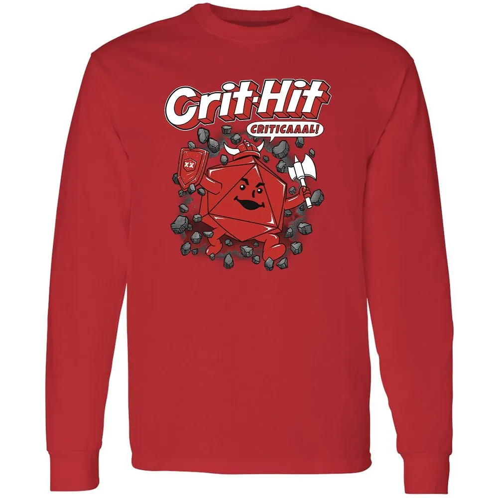 Long Sleeve T-Shirt - B5F6HTBN - Red - 14