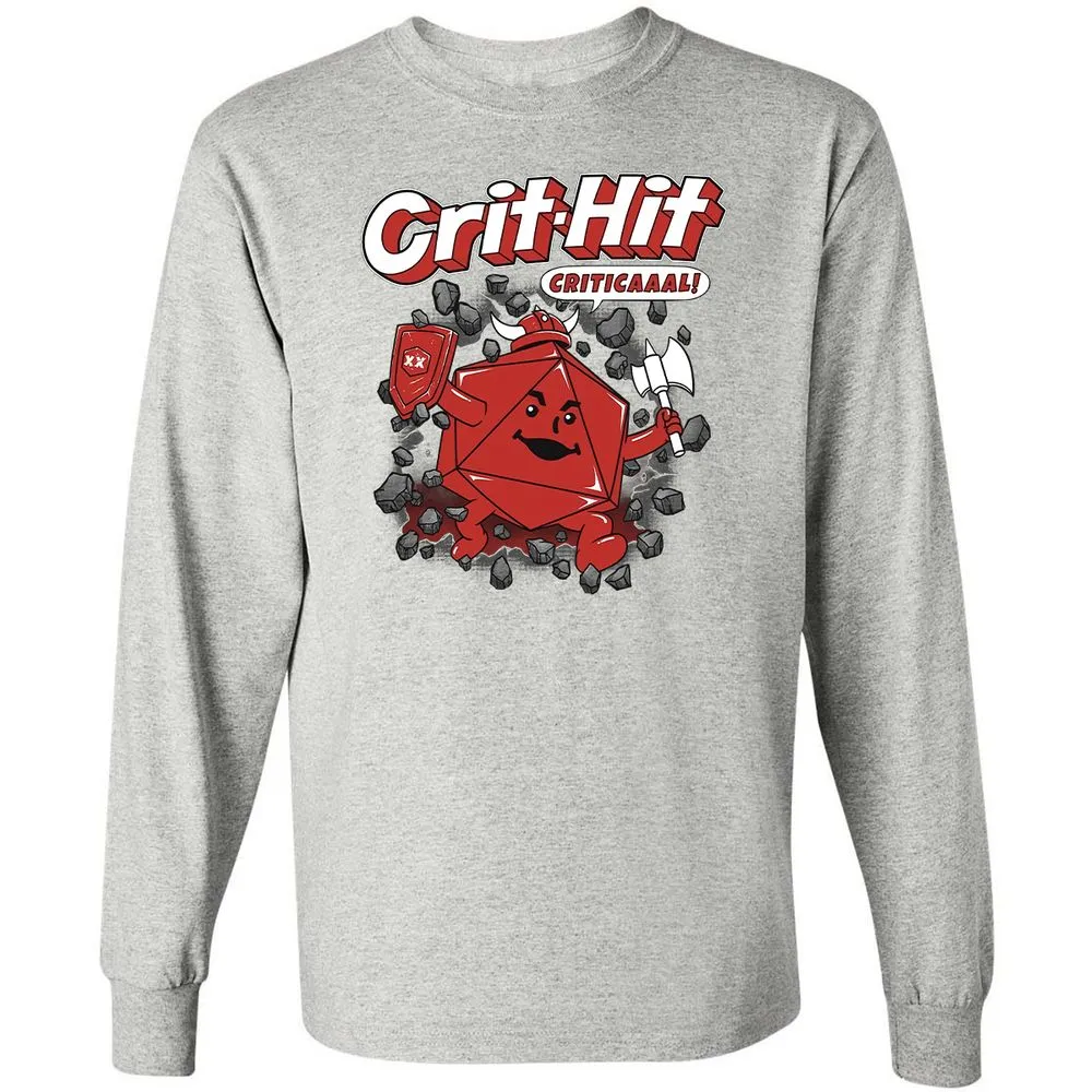 Long Sleeve T-Shirt - B5F6HTBN - Ash - 7