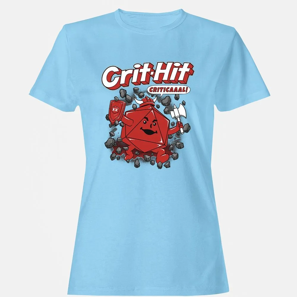 Women's T-Shirt - PLHYRL2Q - Light Blue - 8