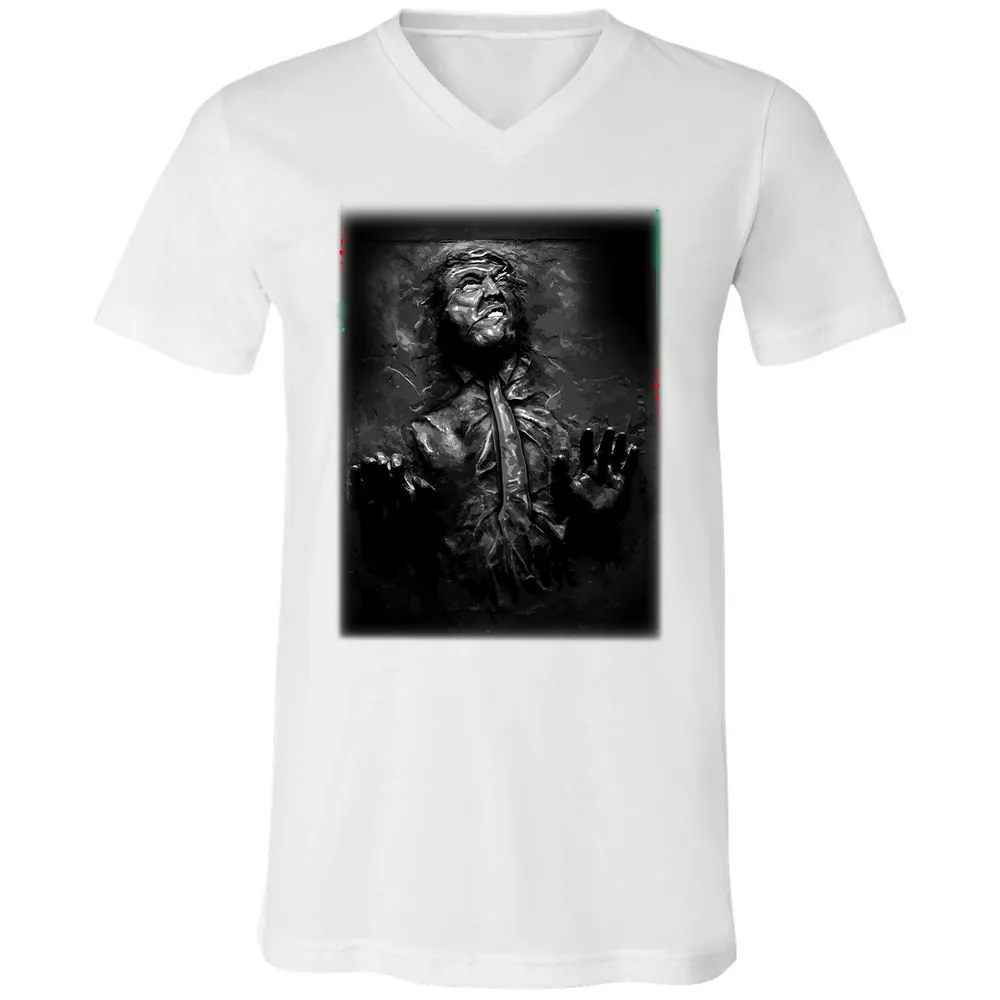 Unisex V-Neck T-Shirt - 2WBVV9WD - White - 5