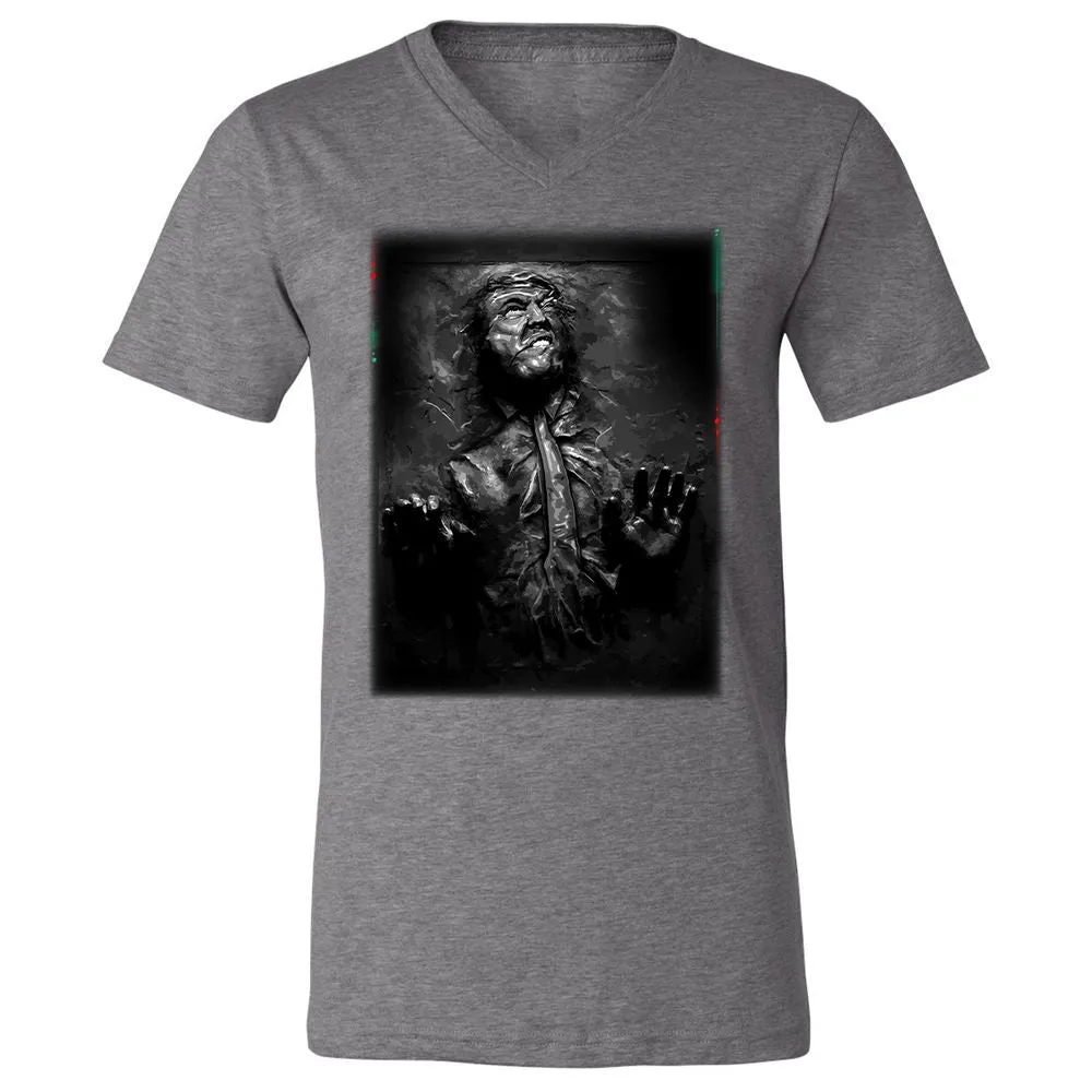 Unisex V-Neck T-Shirt - 2WBVV9WD - Deep Heather - 13