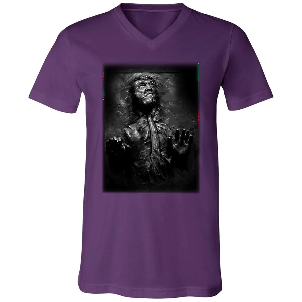 Unisex V-Neck T-Shirt - 2WBVV9WD - Team Purple - 9
