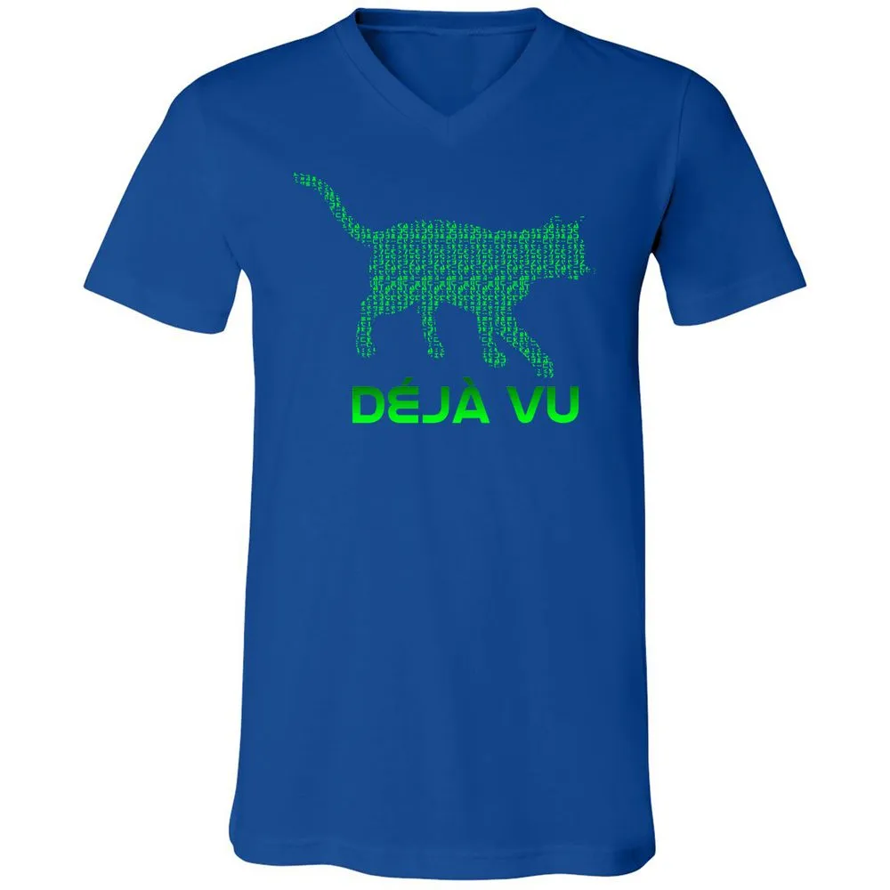 Unisex V-Neck T-Shirt - TF73KLPN - True Royal - 4