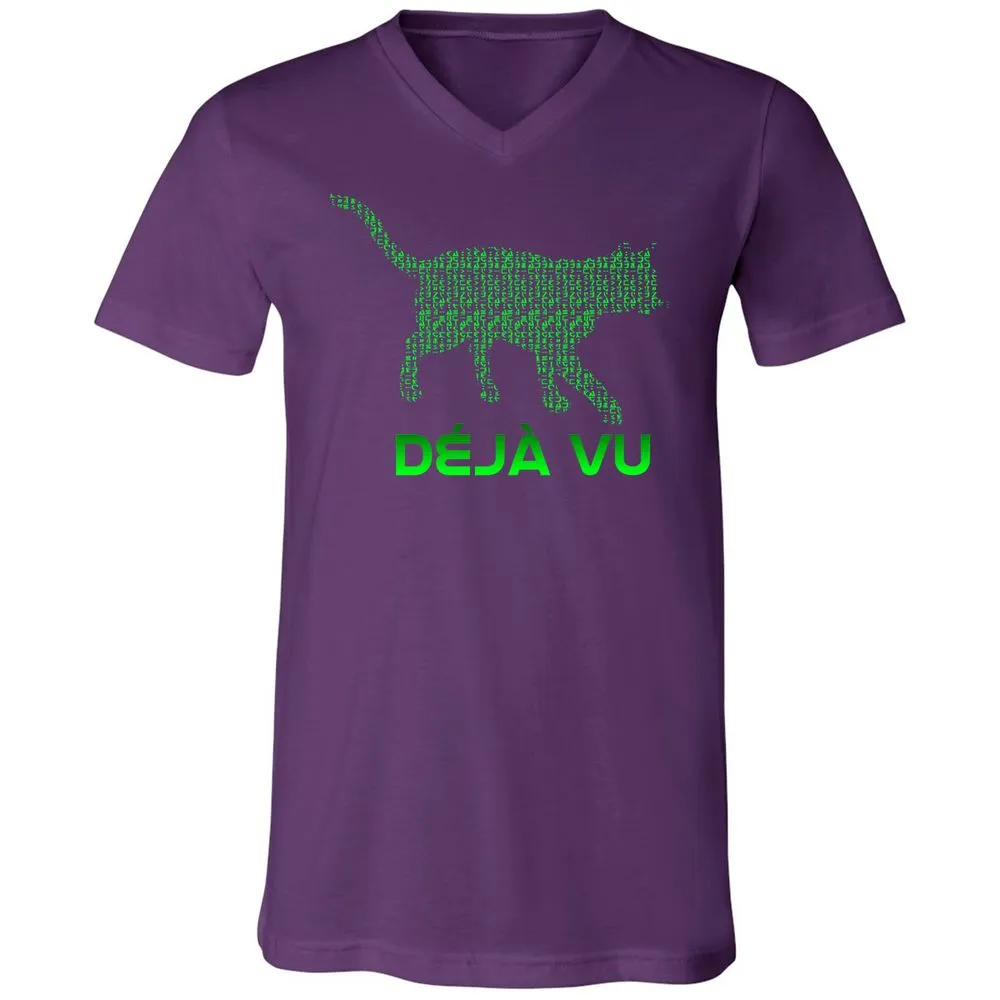Unisex V-Neck T-Shirt - TF73KLPN - Team Purple - 9