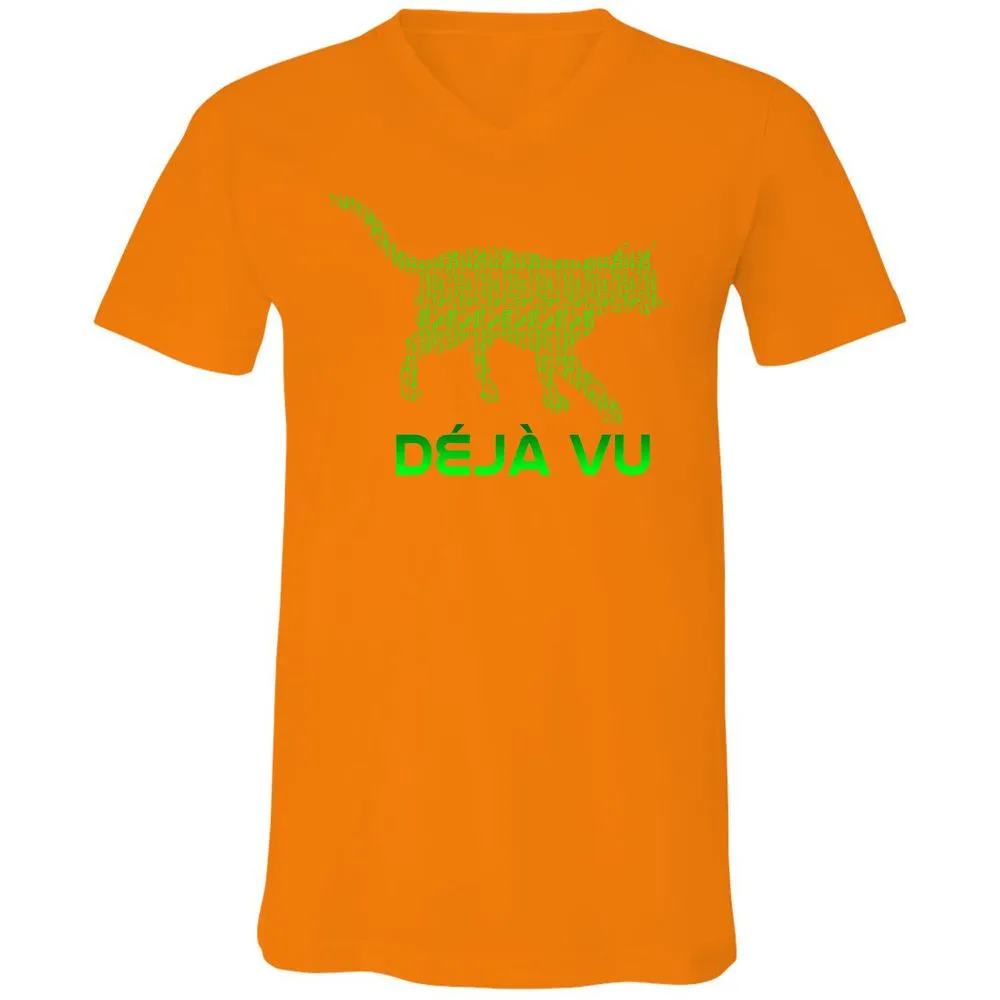 Unisex V-Neck T-Shirt - TF73KLPN - Orange - 11