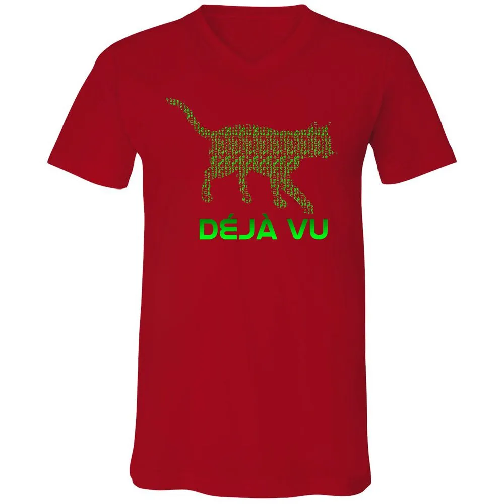 Unisex V-Neck T-Shirt - TF73KLPN - Red - 3