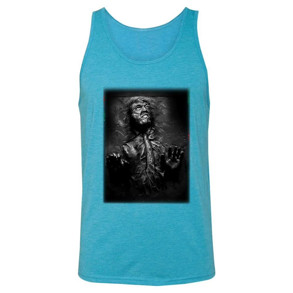 Unisex Jersey Tank - XZP9WMHM - Aqua Triblend - 3