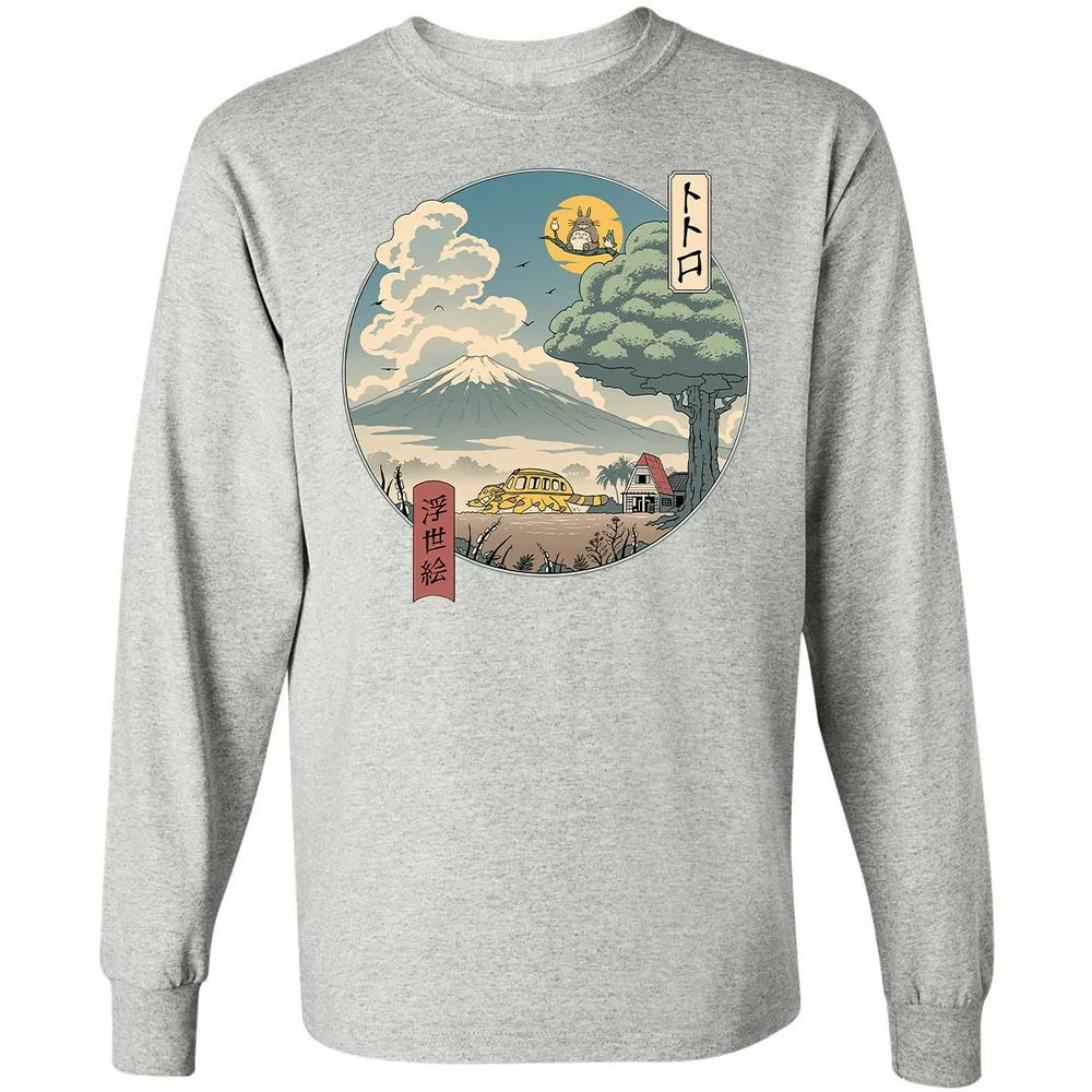 Long Sleeve T-Shirt - 5KUF9F3R - Ash - 7