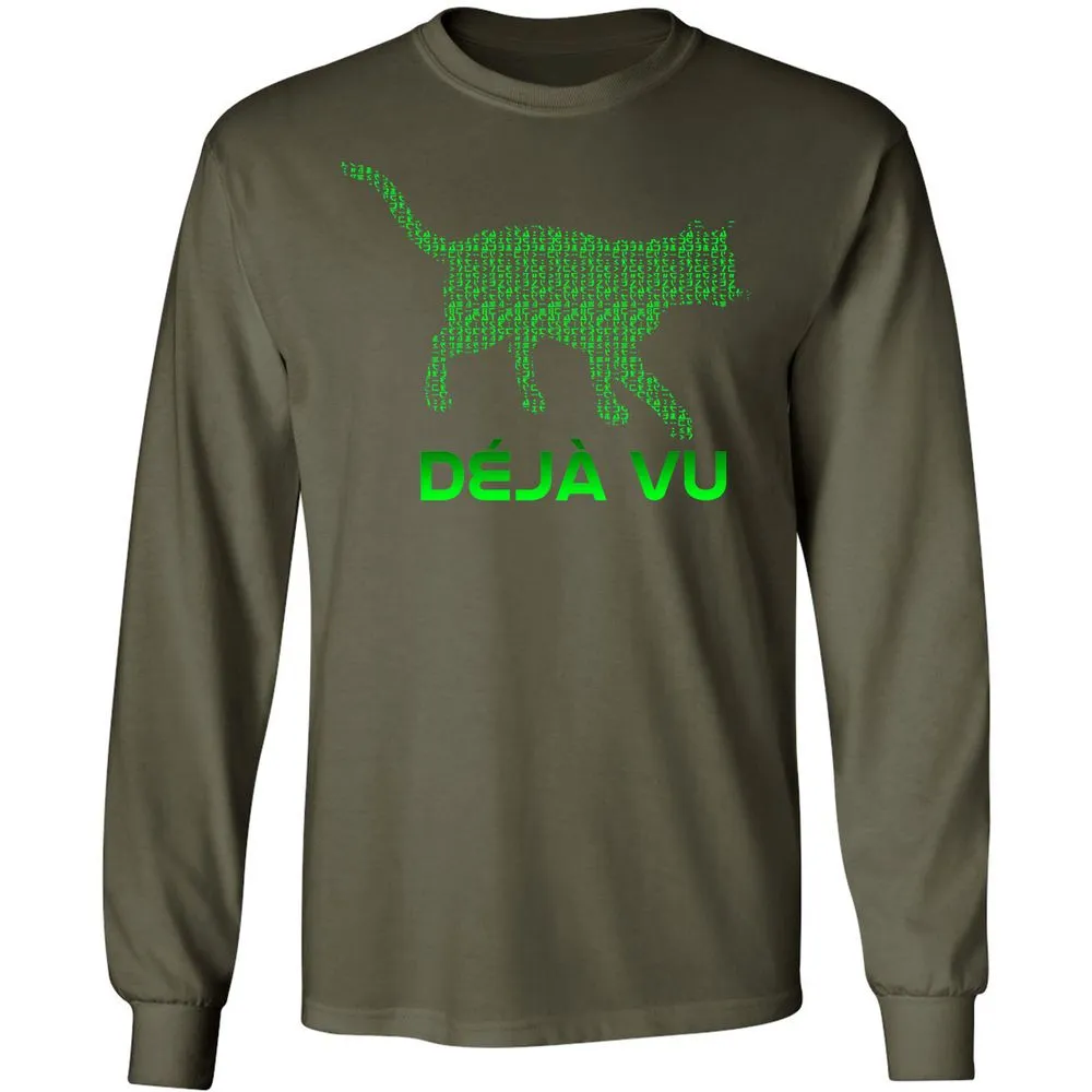 Long Sleeve T-Shirt - 737V36N6 - Military Green - 16